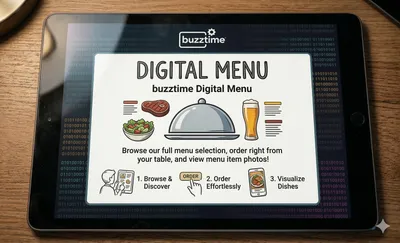 Tablet Digital Menu